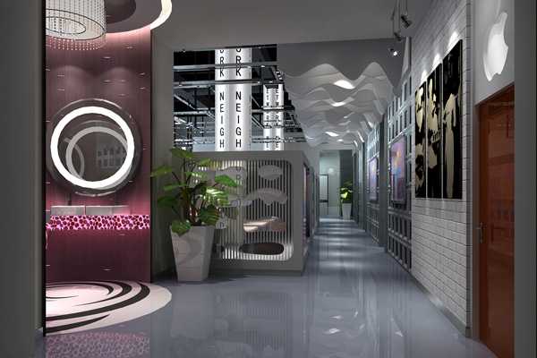 網(wǎng)上鄰居網(wǎng)吧-公共空間設(shè)計(jì)