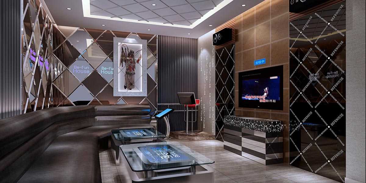 江蘇繽紛金柜量販式KTV設計