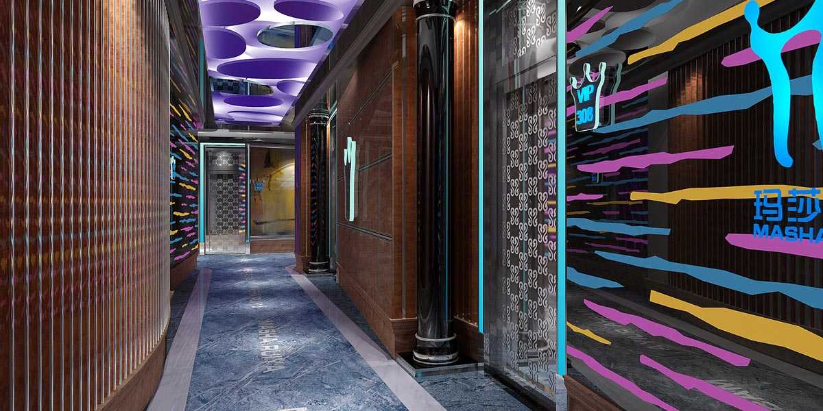 四川南充瑪莎瑞亞會所商務KTV設計