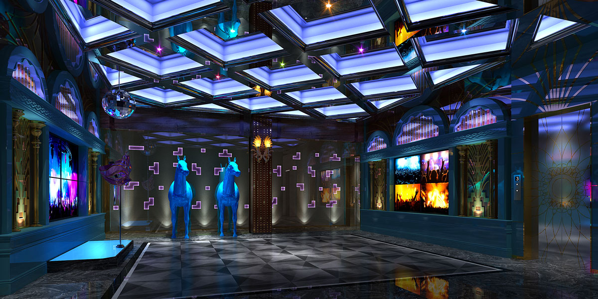 安徽蚌埠珠城一號娛樂會所設(shè)計