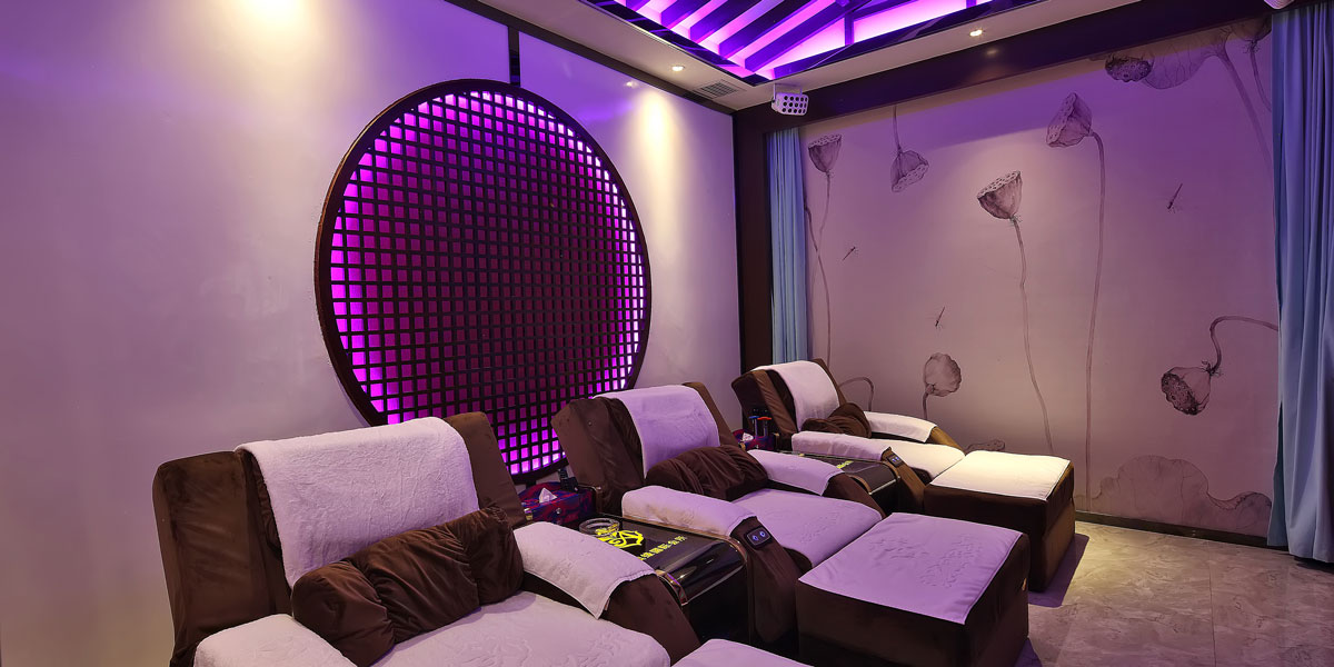 江門奧園水療足浴中心設計實景