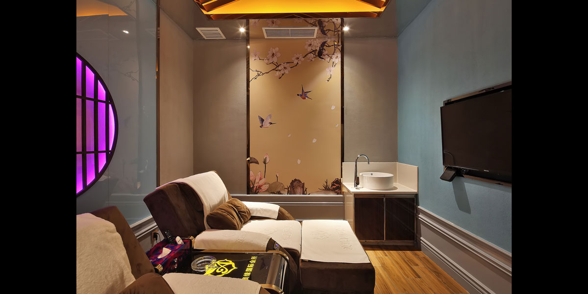 江門奧園水療足浴中心設計實景