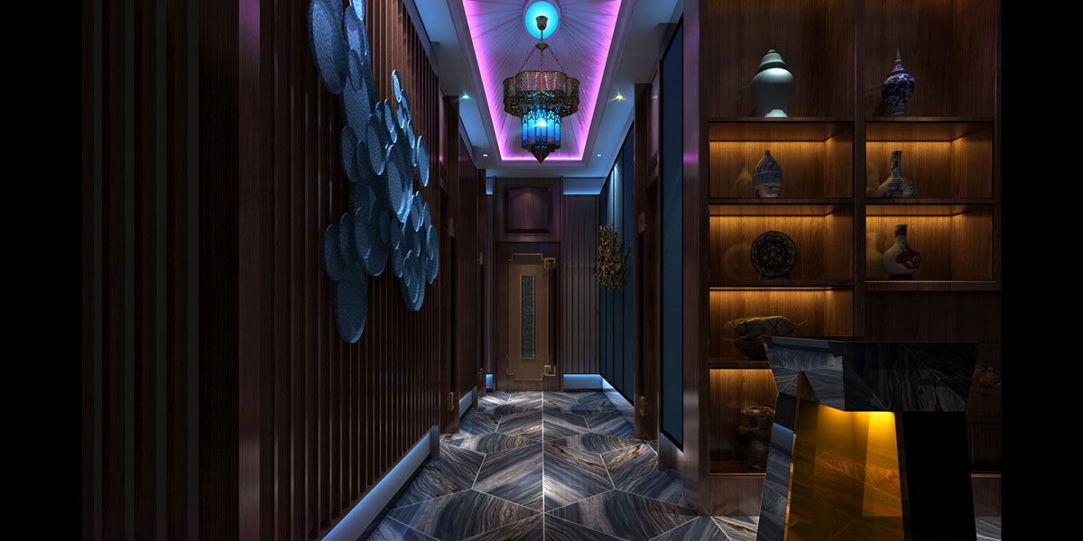 浙江金華巴厘島足浴水療會所設(shè)計