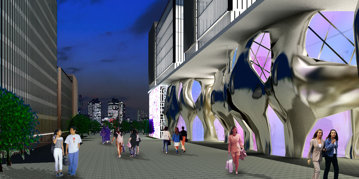 上海外灘娛樂(lè)綜合體設(shè)計(jì)步行街