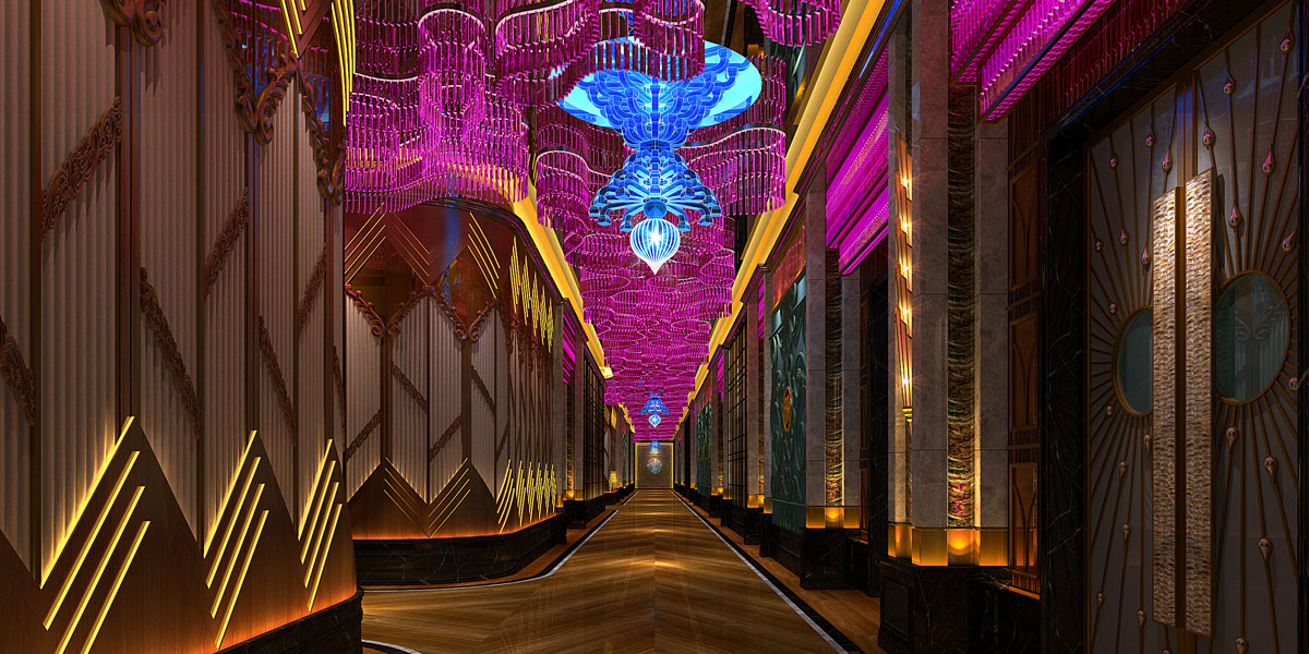 湖南汨羅西雅圖音樂會所KTV設計