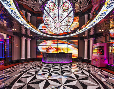 甘肅嘉峪關(guān)麥樂迪量販?zhǔn)終TV設(shè)計實景