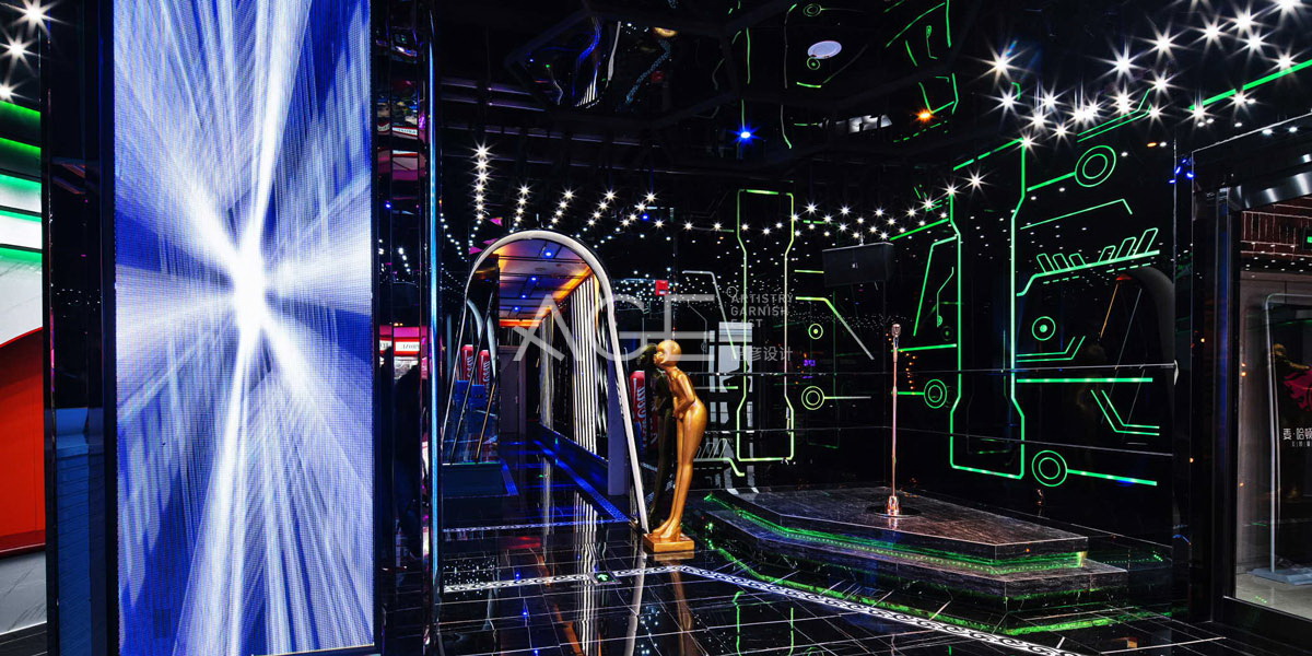 山西忻州麥·哈頓量販KTV設(shè)計(jì)實(shí)景