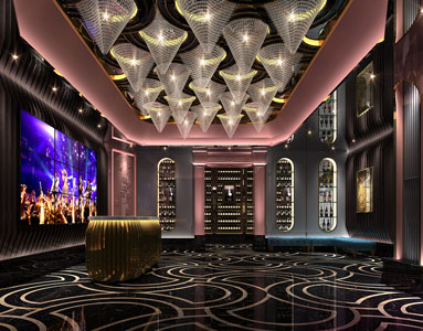 山西呂梁鼎點(diǎn)量販KTV設(shè)計