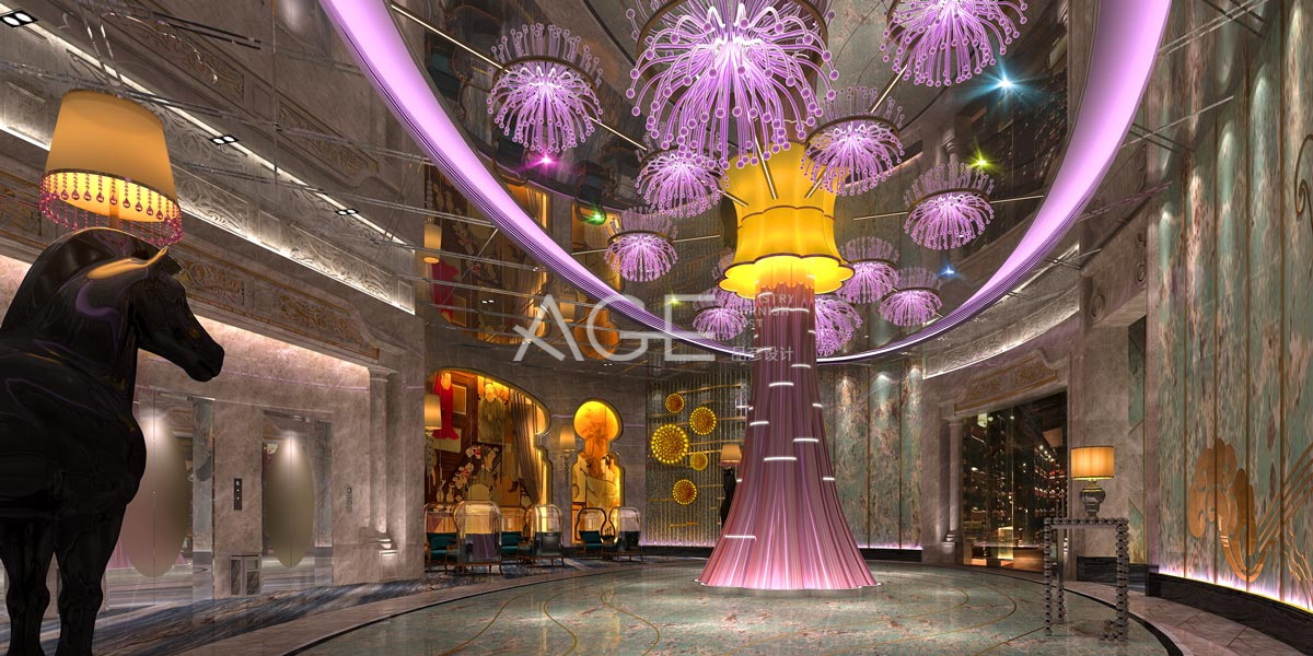 上海ktv包間裝修設計中燈光非常重要