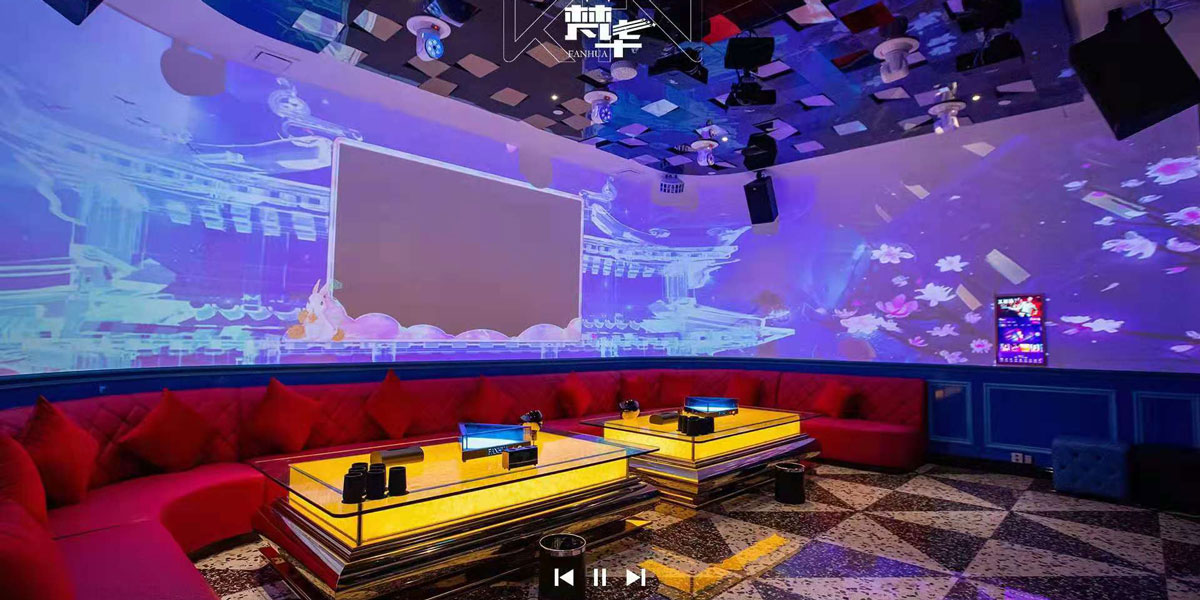 商務KTV設計，海南?？阼笕AKTV設計實景