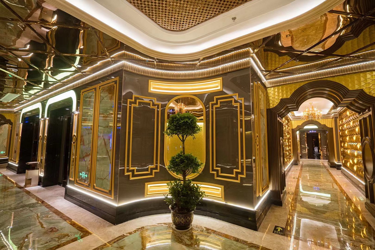 商務(wù)ktv設(shè)計，江西永豐魅力時代商務(wù)ktv設(shè)計實景