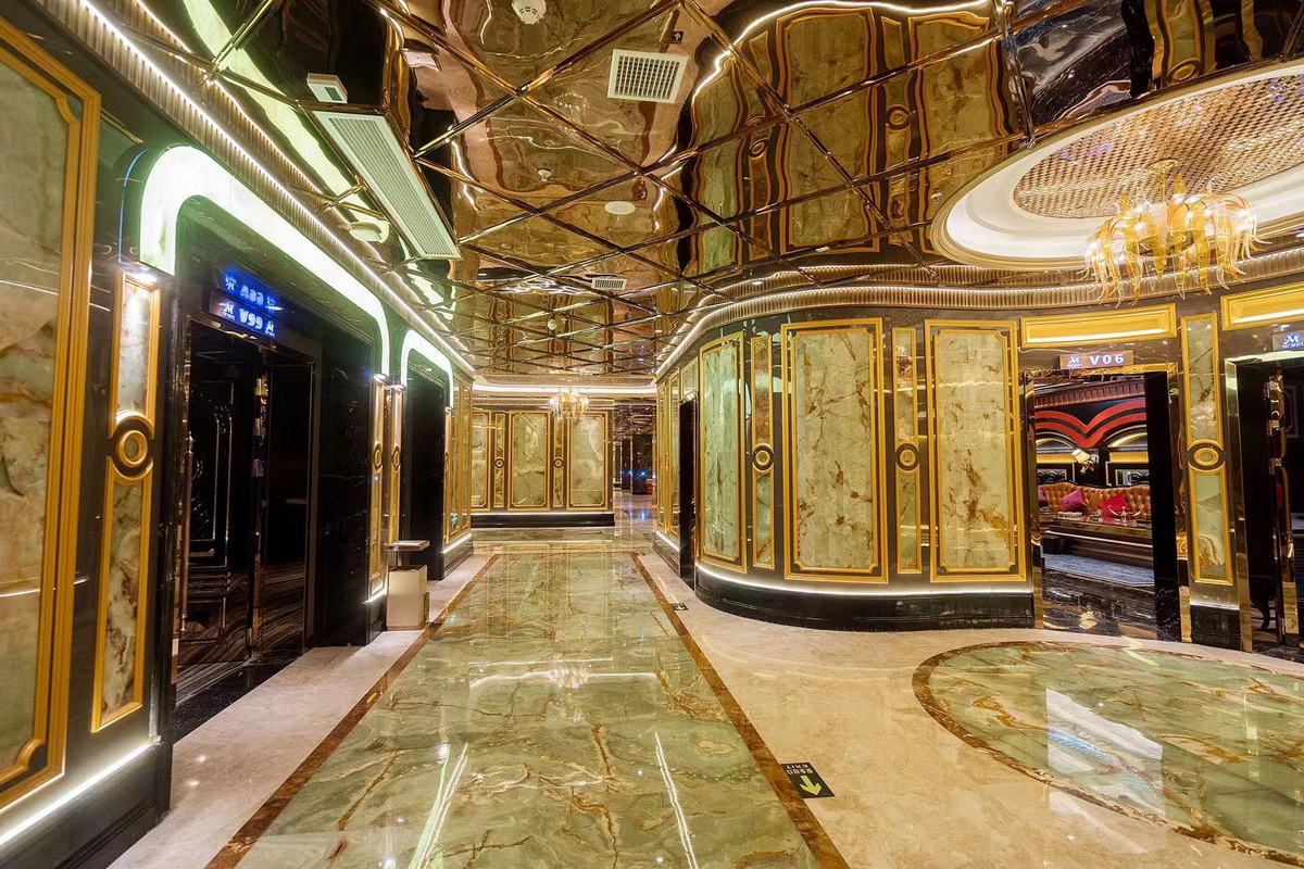 商務(wù)ktv設(shè)計，江西永豐魅力時代商務(wù)ktv設(shè)計實景