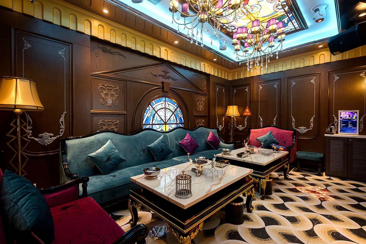 商務(wù)ktv設(shè)計，江西永豐魅力時代商務(wù)ktv設(shè)計實景