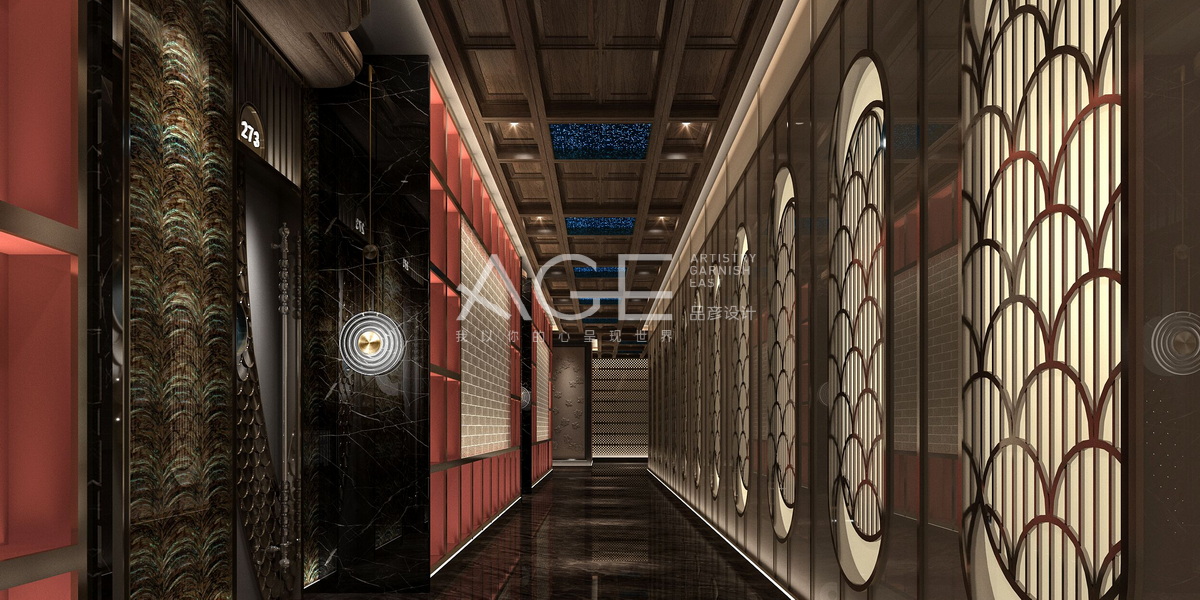 贛州商務(wù)KTV設(shè)計，江西贛州共青城市商務(wù)KTV設(shè)計03二樓走道.jpg