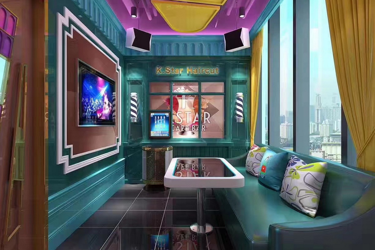 新加坡 KSTAR 量販?zhǔn)終TV設(shè)計實景